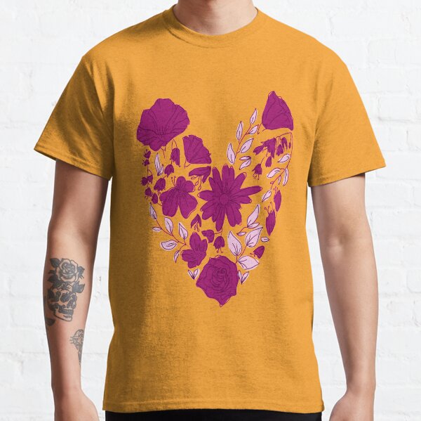 Flower Heart Classic T-Shirt