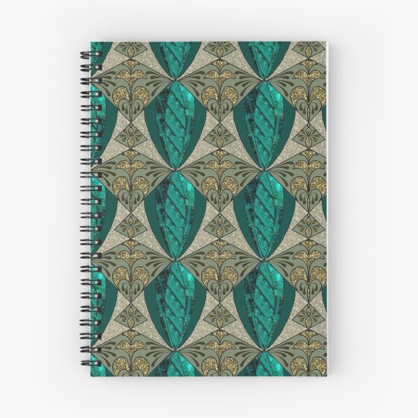 Item preview, Trellis Damask,baroque,emerald green,pattern  designed and sold by MariaMarinova.