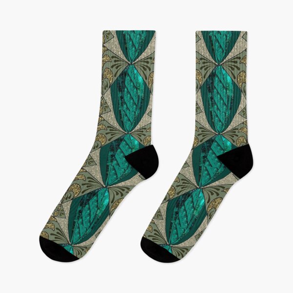 Item preview, Trellis Damask,baroque,emerald green,pattern  designed and sold by MariaMarinova.