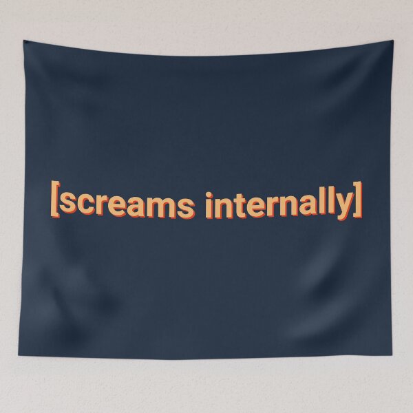 Item preview, Screams Internally Anxiety designed and sold by Sour Soul.