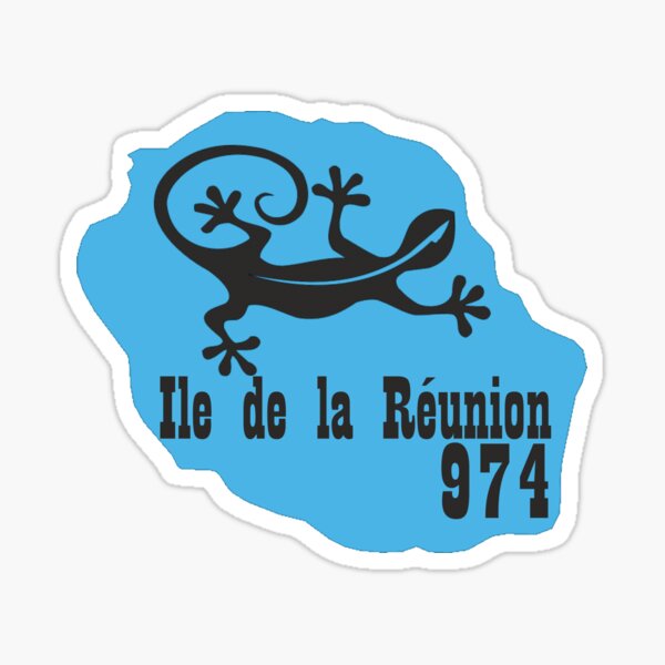 Reunion 974 Sticker