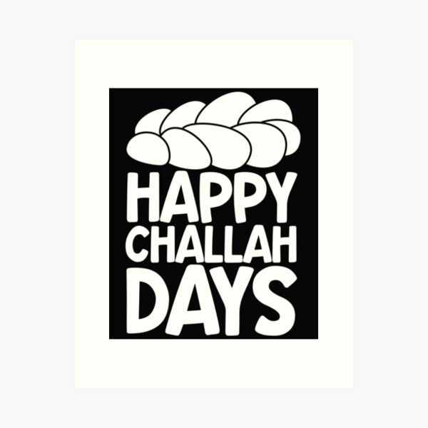 Item preview, Funny Jew Holiday Gift T Shirt Happy Challah Days designed and sold by Bendthetrend.