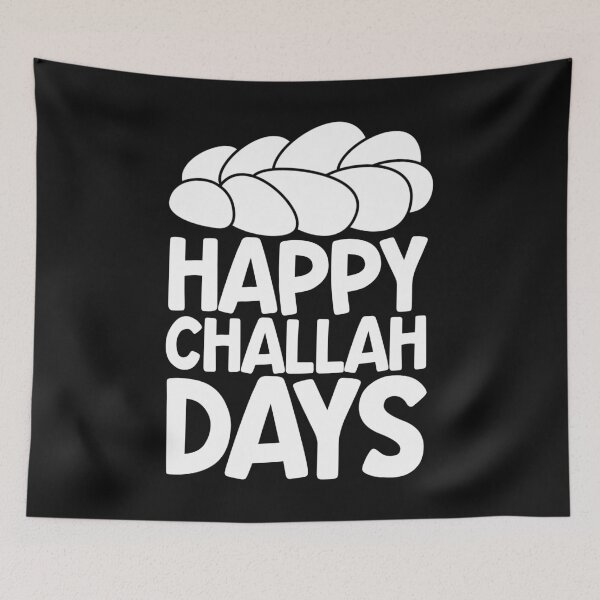 Item preview, Funny Jew Holiday Gift T Shirt Happy Challah Days designed and sold by Bendthetrend.
