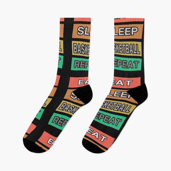 Item preview, Eat Sleep Basketball Repeat RETRO designed and sold by teledesign.