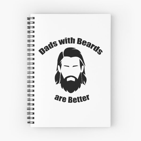 Item preview, Dads with beards are better designed and sold by Giovanni's  Brown Quotes.
