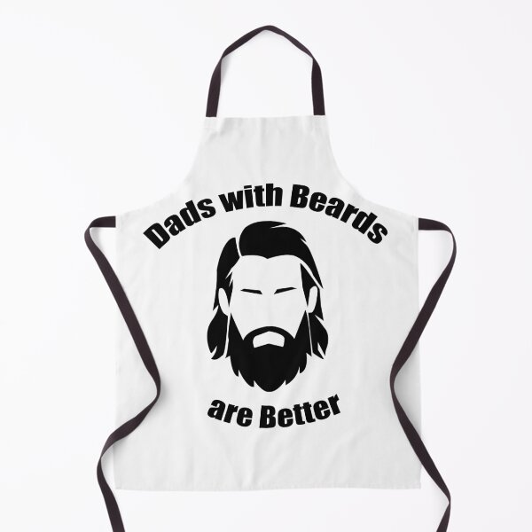 Item preview, Dads with beards are better designed and sold by Giovanni's  Brown Quotes.