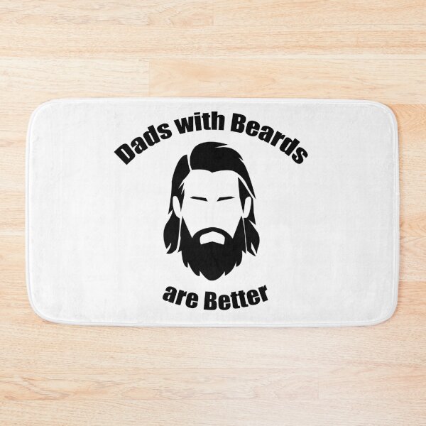 Item preview, Dads with beards are better designed and sold by Giovanni's  Brown Quotes.