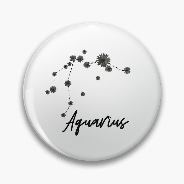 Artikelvorschau, Daisy Flower Aquarius Zodiac entworfen und verkauft von Listrenect.