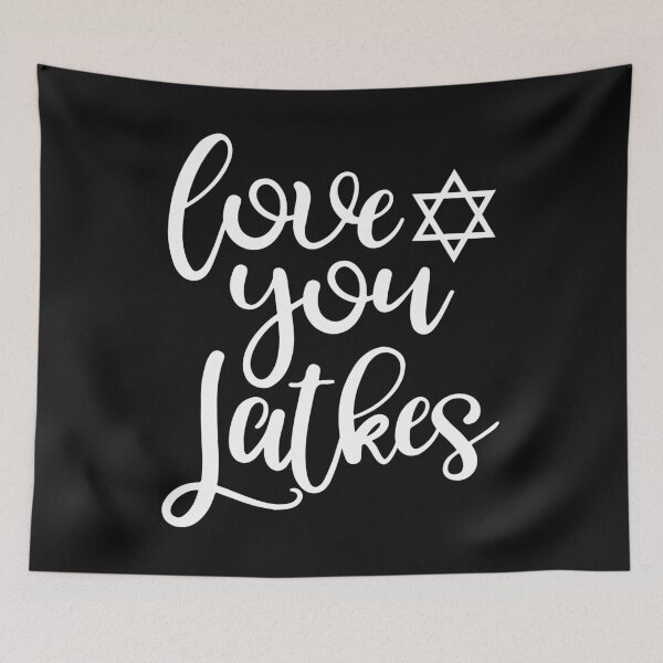 Item preview, Funny Jew Holiday Gift T Shirt Love You Latkes designed and sold by Bendthetrend.
