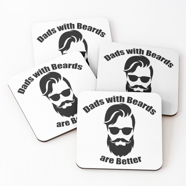 Item preview, Dads with beards are better designed and sold by Giovanni's  Brown Quotes.