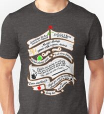 Zitate. Slim Fit T-Shirt