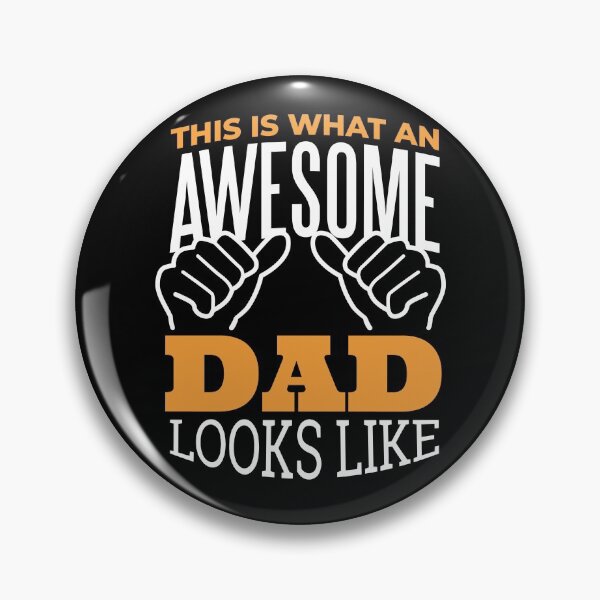 Item preview, Awesome Dad Shirt designed and sold by TFM-Novelties.