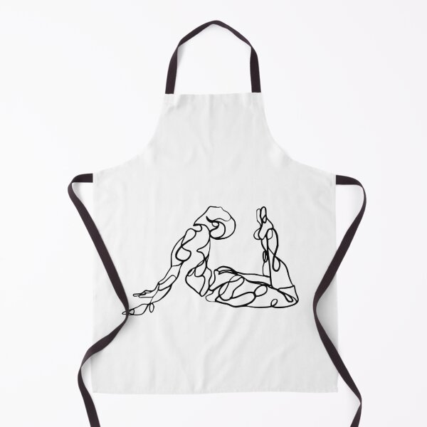 Item preview, Contour Line Yoga-Cobra Pose 1 designed and sold by FranksArtWorld.