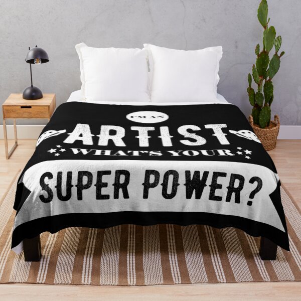 Item preview, Soy un artista, ¿cuál es tu superpoder? designed and sold by ZachTheDesigner.