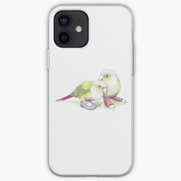 2 conures in low tops and Mary Janes iPhone Soft Case