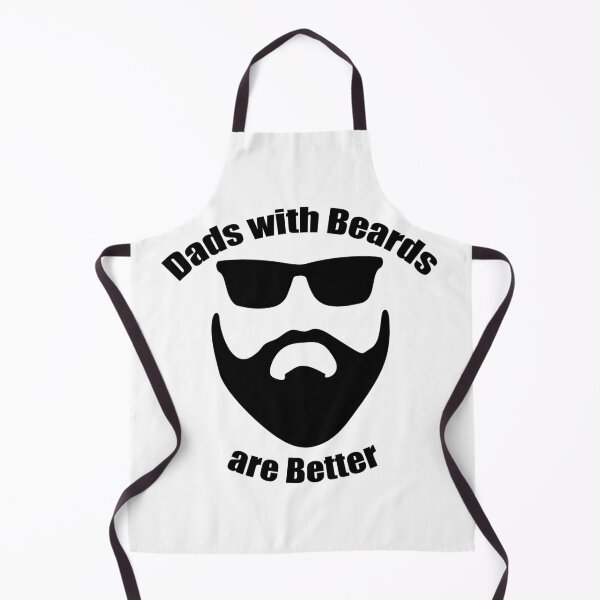 Item preview, Dads with beards are better designed and sold by Giovanni's  Brown Quotes.