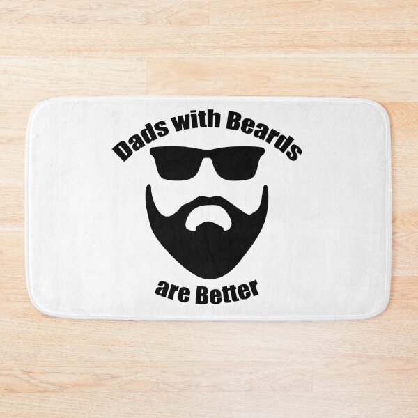 Item preview, Dads with beards are better designed and sold by Giovanni's  Brown Quotes.