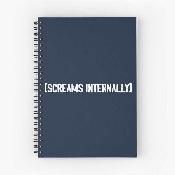 Item preview, Screams Internally Quotes designed and sold by Sour Soul.