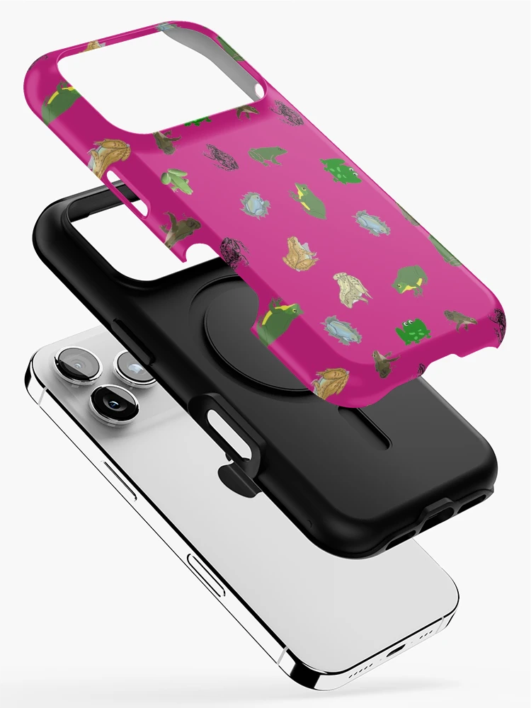 Thumbnail 2 of 4, iPhone Case, Random Frog Pattern designed and sold by Rell1970.