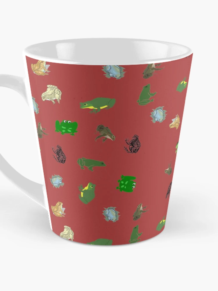 Thumbnail 3 of 4, Coffee Mug, Random Frog Pattern designed and sold by Rell1970.