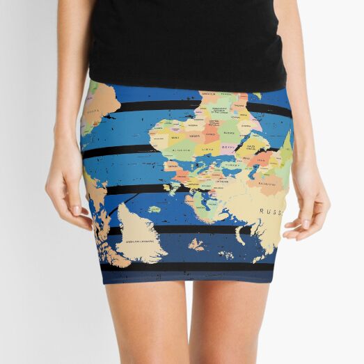 Item preview, upside down world map designed and sold by samah82.