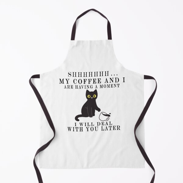 Item preview, Copy of my coffee and i are having a moment cat designed and sold by ishako online.