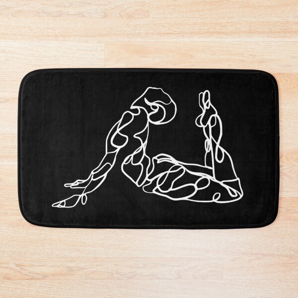 Item preview, Contour Line Yoga-Cobra Pose 1 (WI) designed and sold by FranksArtWorld.
