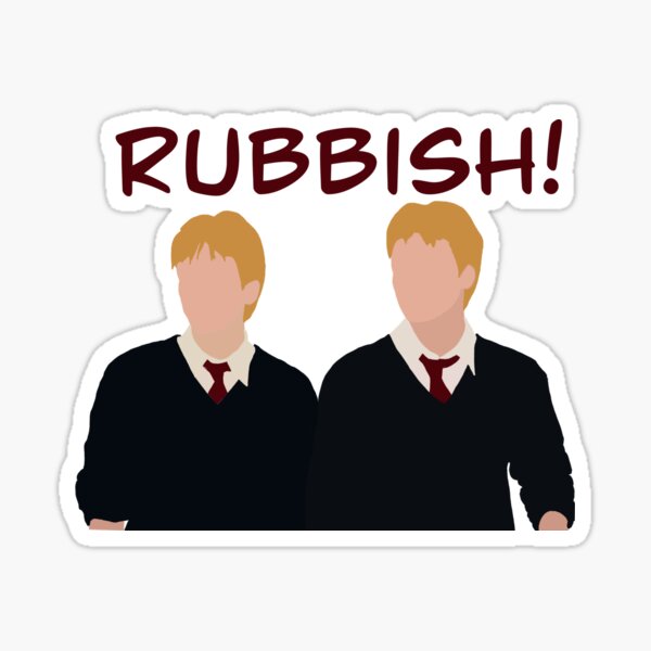 Item preview, Fred and George Weasley rubbish designed and sold by andreaariass.