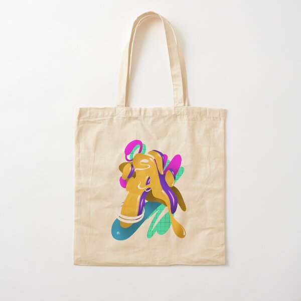 LETTER A Cotton Tote Bag
