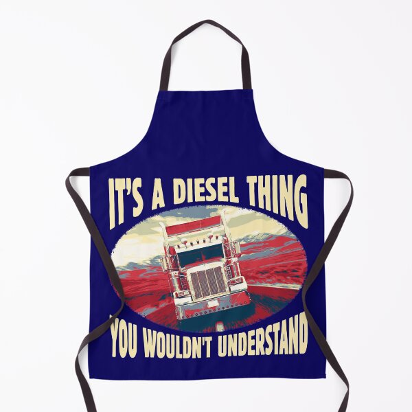 Item preview, It's a Diesel Thing You Wouldn't Understand - Vintage Big Rig Semi Trailer Truck Driver Gift for Men Women Boy Kids - Truck Driving Retro Poster - 18 Wheeler Trucker Design for Semi-Truck Drivers Fans designed and sold by WG-Factory.
