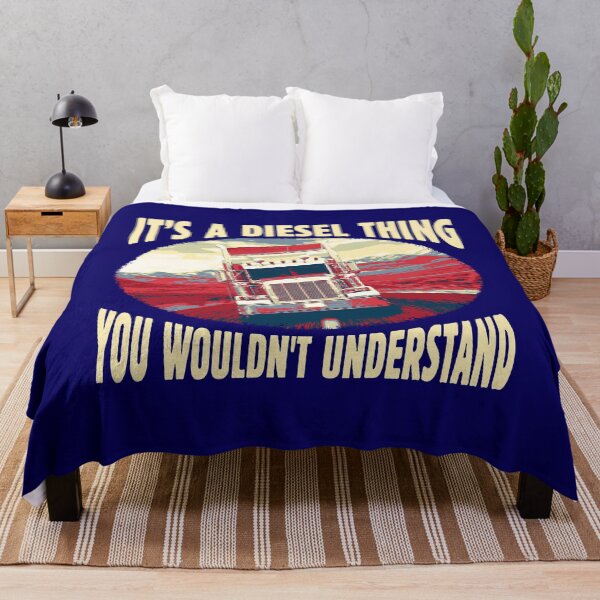 Item preview, It's a Diesel Thing You Wouldn't Understand - Vintage Big Rig Semi Trailer Truck Driver Gift for Men Women Boy Kids - Truck Driving Retro Poster - 18 Wheeler Trucker Design for Semi-Truck Drivers Fans designed and sold by WG-Factory.