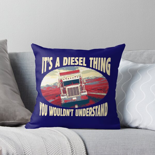 Item preview, It's a Diesel Thing You Wouldn't Understand - Vintage Big Rig Semi Trailer Truck Driver Gift for Men Women Boy Kids - Truck Driving Retro Poster - 18 Wheeler Trucker Design for Semi-Truck Drivers Fans designed and sold by WG-Factory.