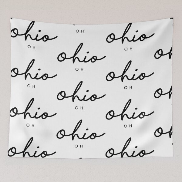 Item preview, OHIO - OH - LETTTERING - USA - UNITED STATES designed and sold by Tropical Blood.