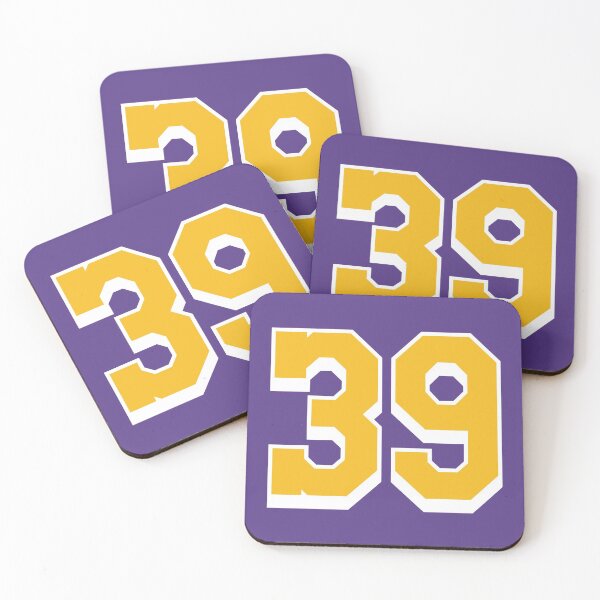 Item preview, 39 Yellow Number thirty-nine Purple Basketball Jersey designed and sold by elhefe.