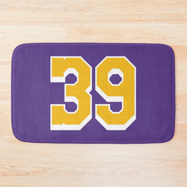 Item preview, 39 Yellow Number thirty-nine Purple Basketball Jersey designed and sold by elhefe.