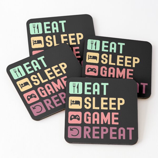 Item preview, Eat Sleep Game Repeat designed and sold by ds-4.