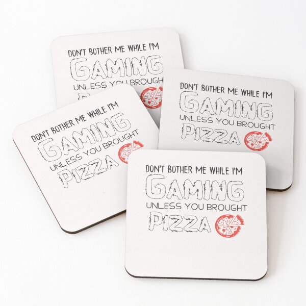 Item preview, Don't Bother Me While I'm Gaming Unless You Brought Pizza  - gaming - gamer designed and sold by Hannah  Pillic.