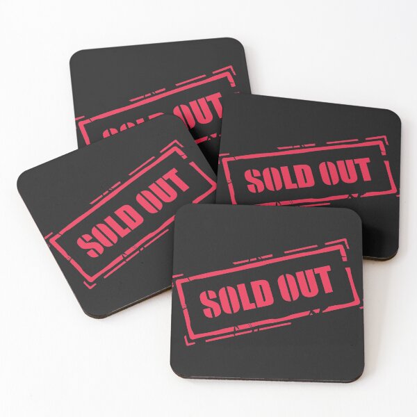 Item preview, Sold Out (red) designed and sold by CatMaGo.