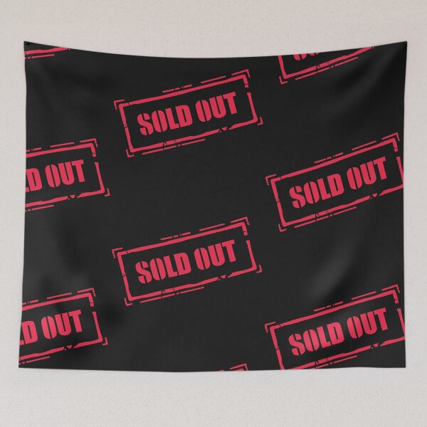 Item preview, Sold Out (red) designed and sold by CatMaGo.