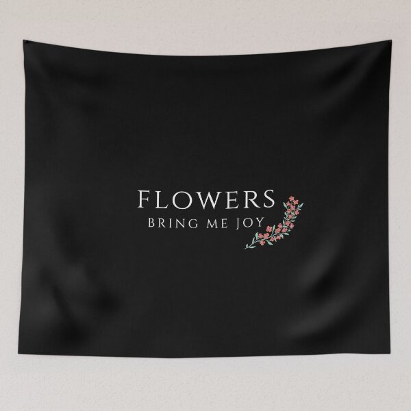 Item preview, Flowers Bring Me Joy Print designed and sold by Brimwood.