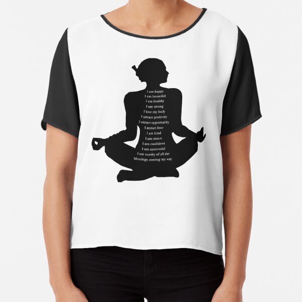 Yoga Woman Om T-shirt Design Vector Download