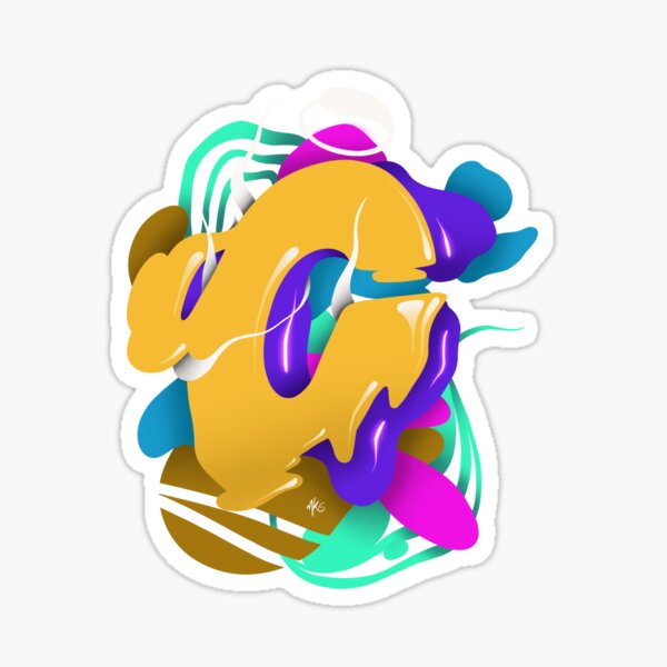 LETTER C Sticker