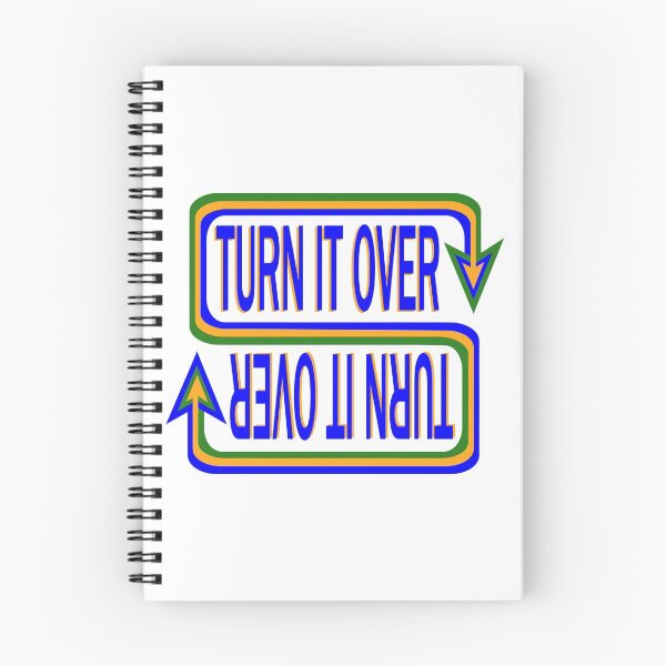 Item preview, Turn It Over Inspirational Saying Quote designed and sold by lovemyrecovery.