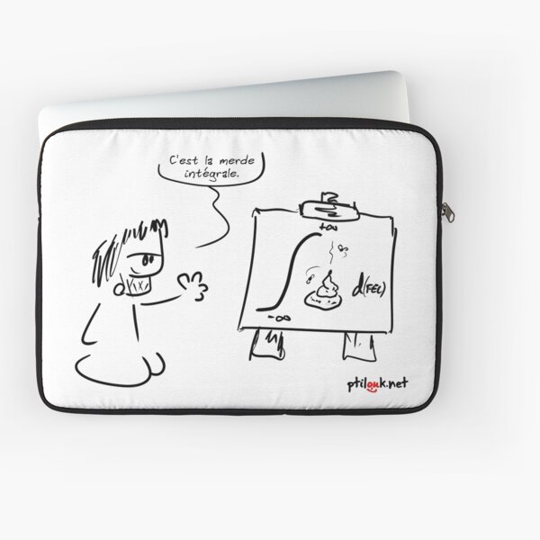 Ptilouk.net - Merde intégrale Laptop Sleeve