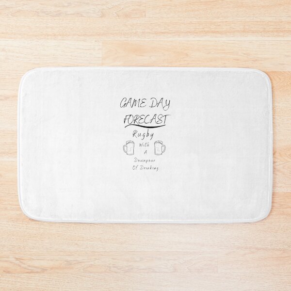 Item preview, Game Day Forecast Rugby designed and sold by TheRugbierStore.