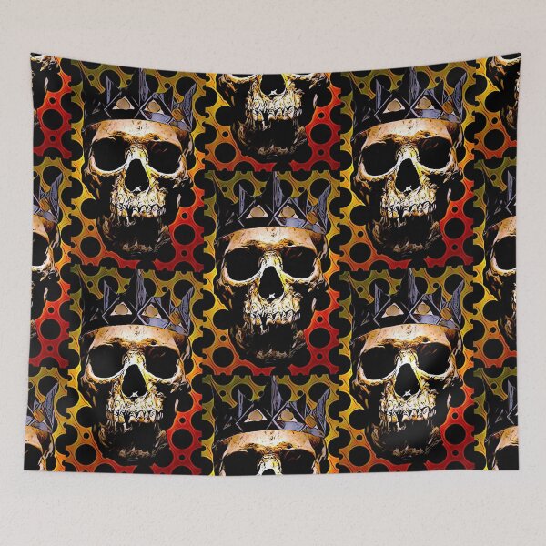 Item preview, Dead king skull art designed and sold by Albert Faldet.