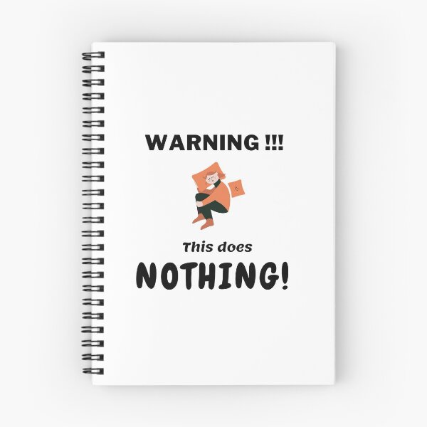Item preview, This does nothing  sarcastic quote t shirt [TDN17] designed and sold by HIPNOTIZAR  CRAFTS.