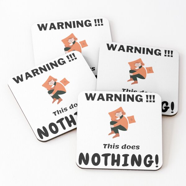 Item preview, This does nothing  sarcastic quote t shirt [TDN17] designed and sold by HIPNOTIZAR  CRAFTS.