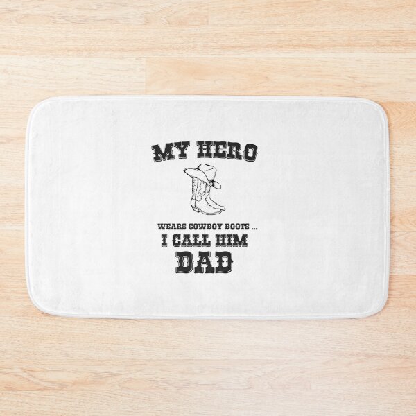 Item preview, DAD Is My HERO Texas Cowboys Cool Awesome Gift for fathers designed and sold by Naumovski.