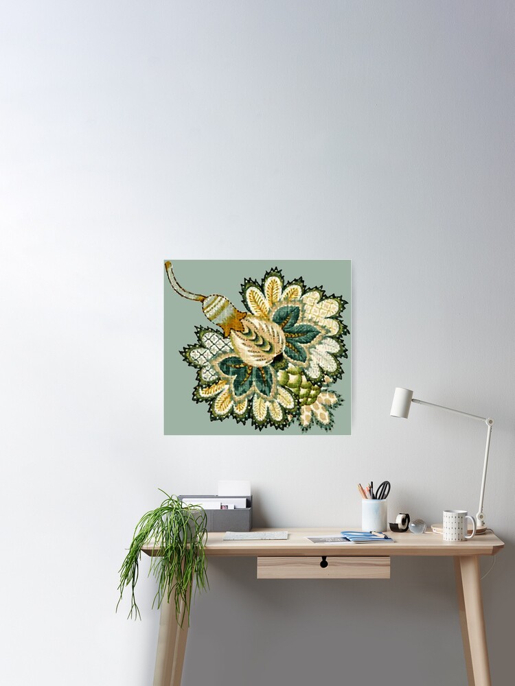 Dutch Floral Tapestry Still Life Print Poster for Sale by Vicky